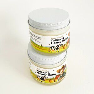 BASED SUPPLIES Genuine Tallow & Honey Balm 2oz